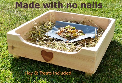 Forage box wooden with - box,