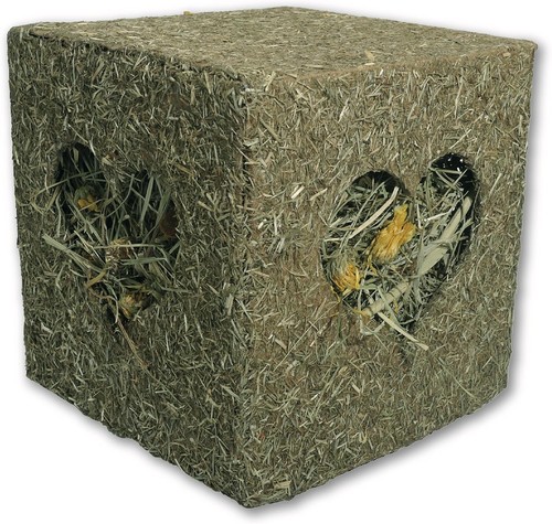 Natural meadow hay - natural, cube
