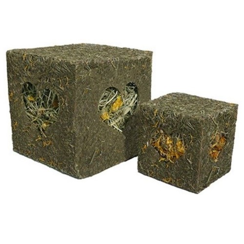 Small animal hay cube rosewood - animal,