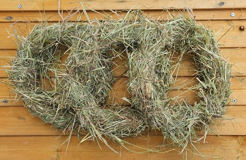 Meadow hay wreath ring chew - meadow,