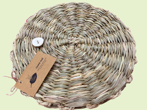 Round grass chew mat - chew, for